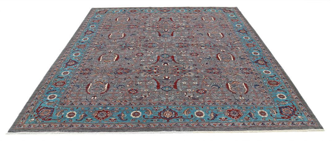 Hand Knotted Ariana Haji Jalili Wool Rug 8' 2" x 9' 6" - No. AT61038