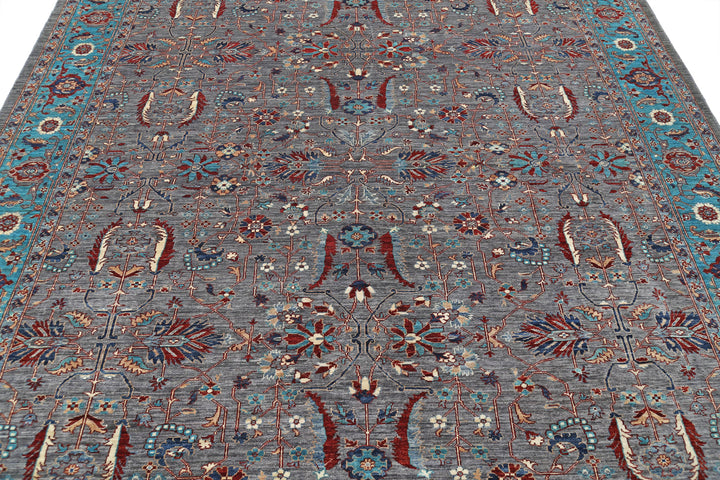 Hand Knotted Ariana Haji Jalili Wool Rug 8' 2" x 9' 6" - No. AT61038