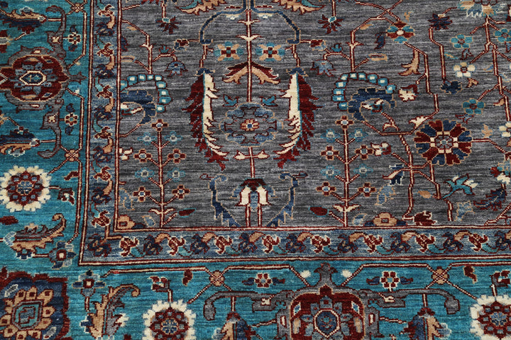 Hand Knotted Ariana Haji Jalili Wool Rug 8' 2" x 9' 6" - No. AT61038