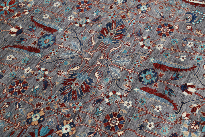 Hand Knotted Ariana Haji Jalili Wool Rug 8' 2" x 9' 6" - No. AT61038