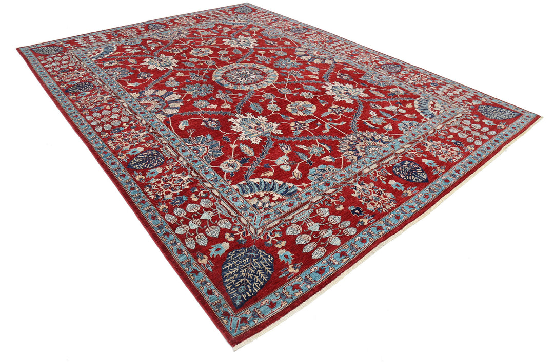 Hand Knotted Ariana Haji Jalili Wool Rug 9' 0" x 12' 0" - No. AT83016