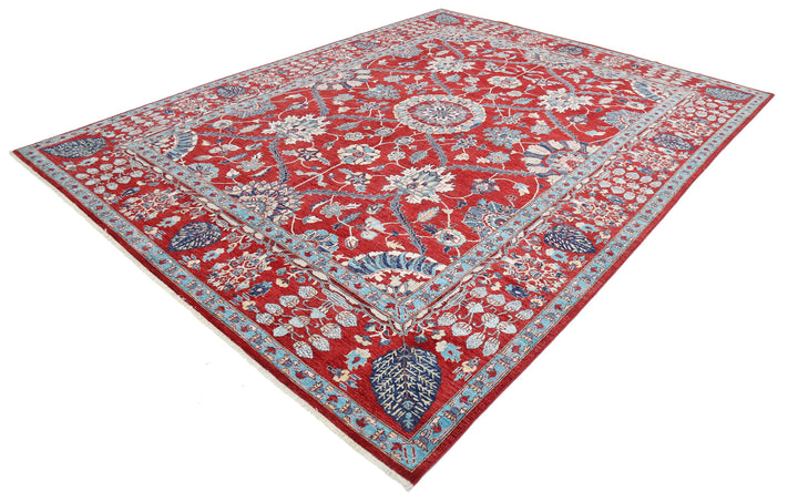 Hand Knotted Ariana Haji Jalili Wool Rug 9' 0" x 12' 0" - No. AT83016