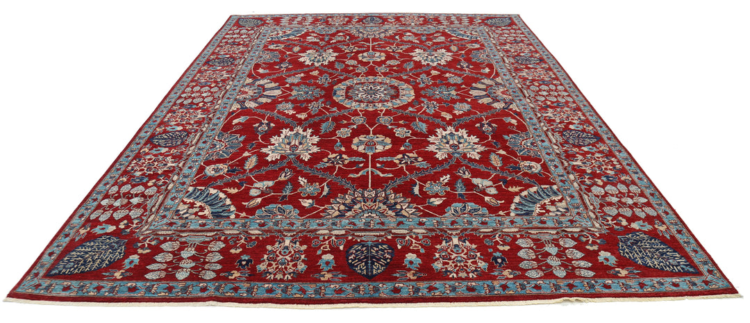 Hand Knotted Ariana Haji Jalili Wool Rug 9' 0" x 12' 0" - No. AT83016
