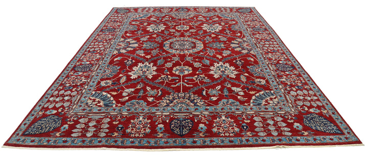 Hand Knotted Ariana Haji Jalili Wool Rug 9' 0" x 12' 0" - No. AT83016