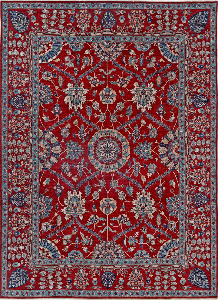 Hand Knotted Ariana Haji Jalili Wool Rug 9' 0" x 12' 0" - No. AT83016