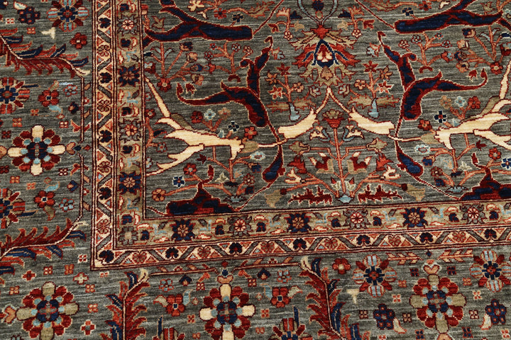 Hand Knotted Ariana Haji Jalili Wool Rug 9' 0" x 12' 1" - No. AT19490