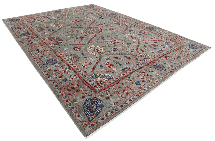 Hand Knotted Ariana Haji Jalili Wool Rug 10' 1" x 14' 0" - No. AT10965