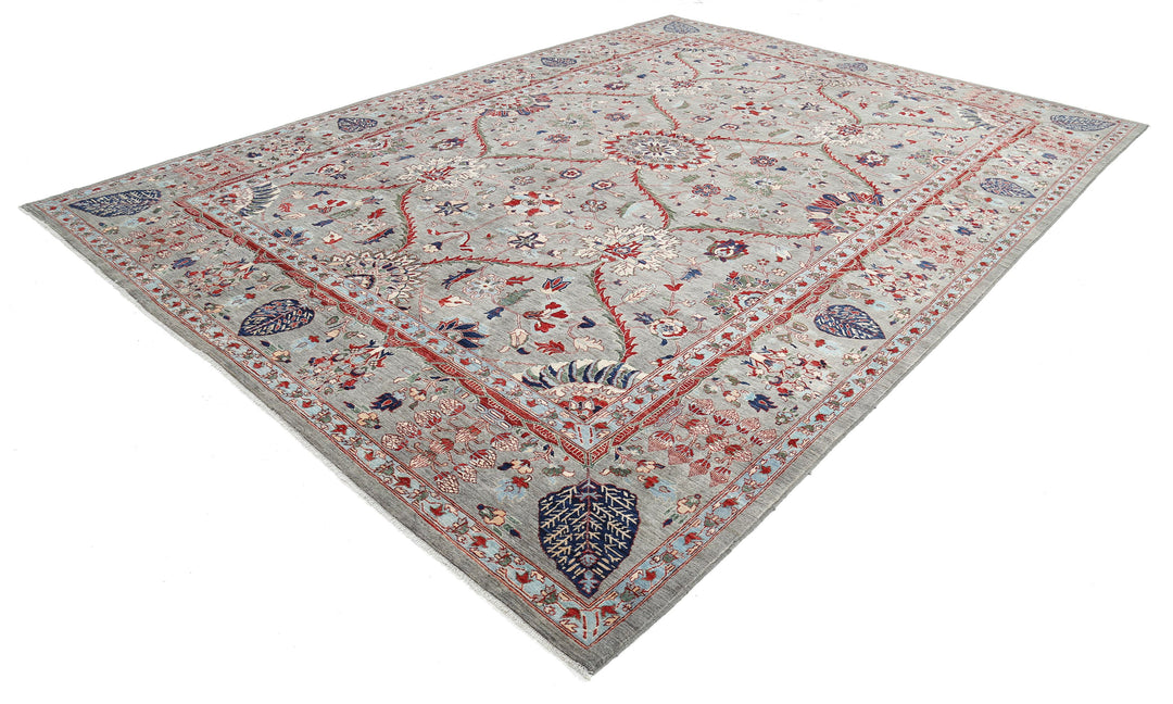 Hand Knotted Ariana Haji Jalili Wool Rug 10' 1" x 14' 0" - No. AT10965