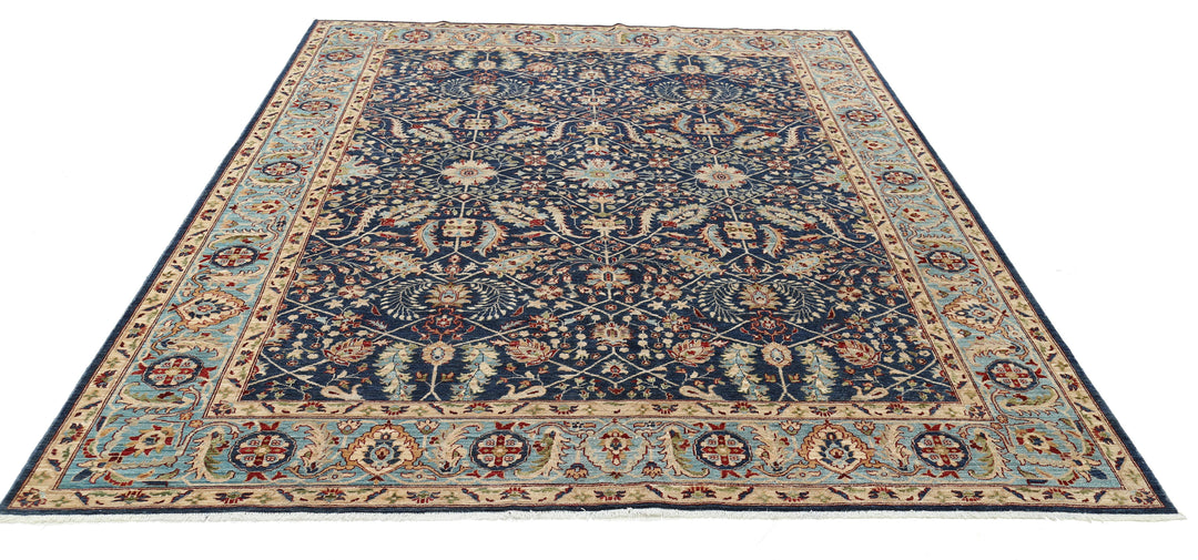 Hand Knotted Ariana Haji Jalili Wool Rug 7' 9" x 9' 6" - No. AT49224