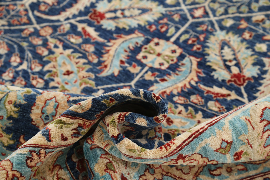 Hand Knotted Ariana Haji Jalili Wool Rug 7' 9" x 9' 6" - No. AT49224