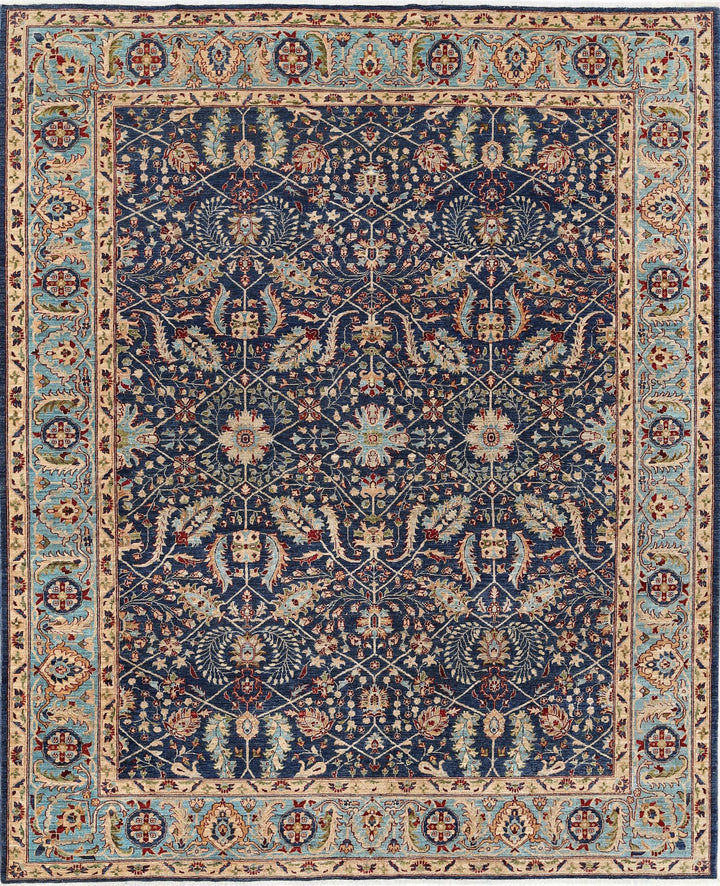 Hand Knotted Ariana Haji Jalili Wool Rug 7' 9" x 9' 6" - No. AT49224