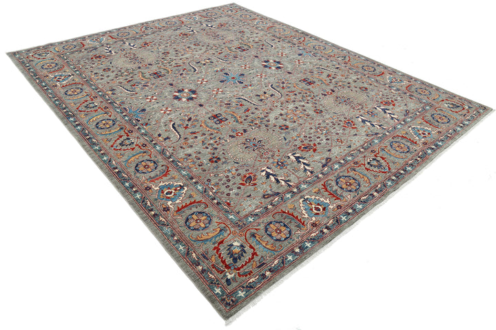 Hand Knotted Ariana Haji Jalili Wool Rug 8' 2" x 9' 11" - No. AT58144