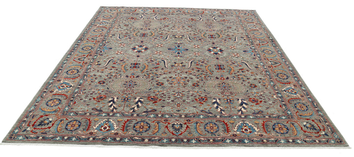 Hand Knotted Ariana Haji Jalili Wool Rug 8' 2" x 9' 11" - No. AT58144