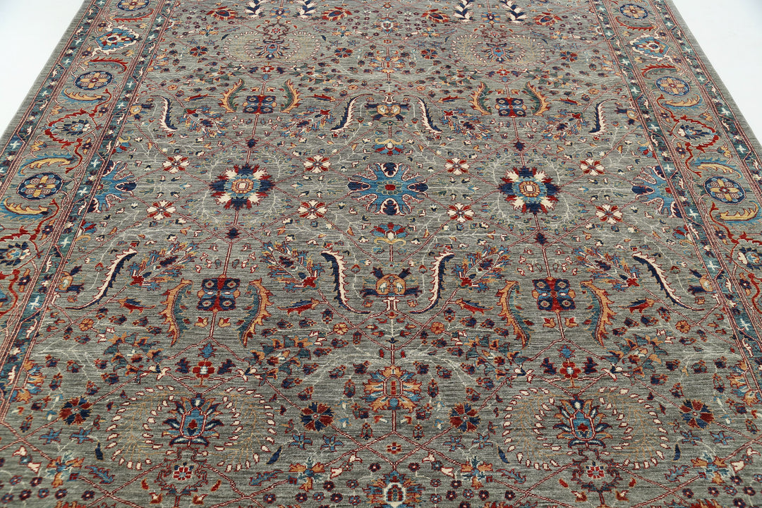 Hand Knotted Ariana Haji Jalili Wool Rug 8' 2" x 9' 11" - No. AT58144
