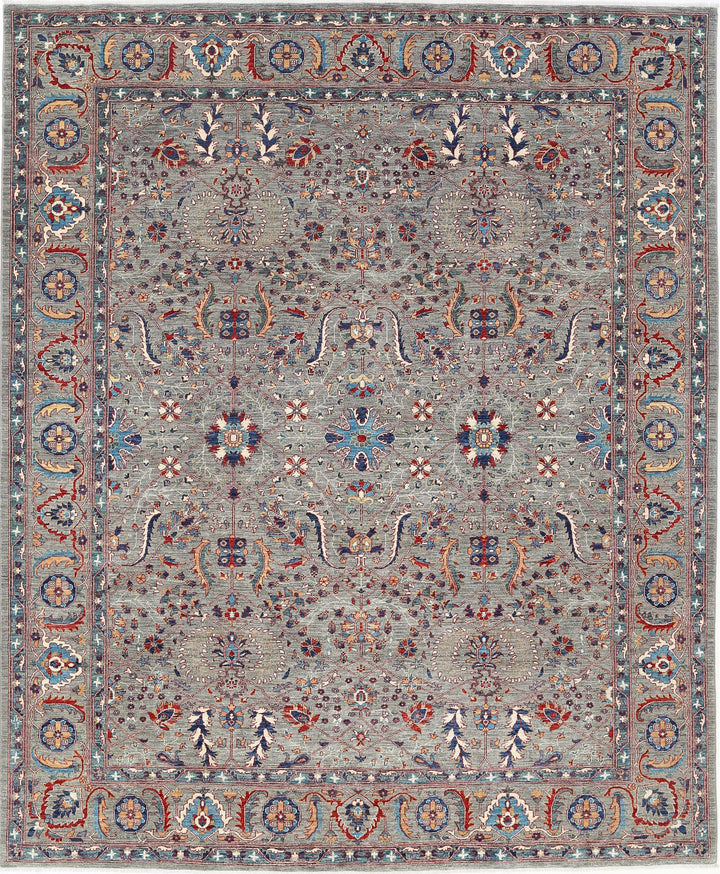 Hand Knotted Ariana Haji Jalili Wool Rug 8' 2" x 9' 11" - No. AT58144
