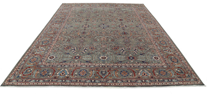 Hand Knotted Ariana Haji Jalili Wool Rug 8' 10" x 11' 11" - No. AT88985