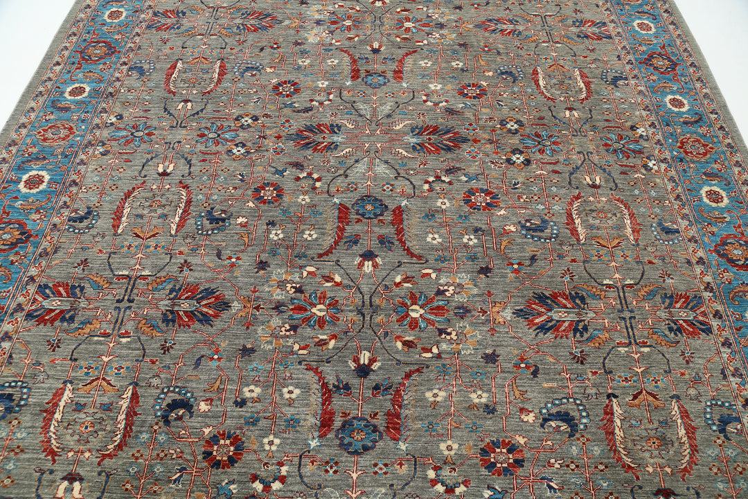 Hand Knotted Ariana Haji Jalili Wool Rug 8' 1" x 9' 9" - No. AT22532
