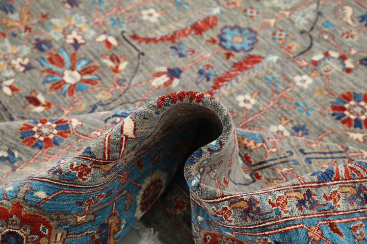 Hand Knotted Ariana Haji Jalili Wool Rug 8' 1" x 9' 9" - No. AT22532