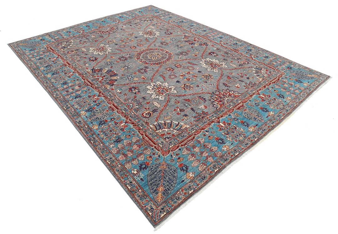 Hand Knotted Ariana Haji Jalili Wool Rug 7' 11" x 10' 0" - No. AT92266
