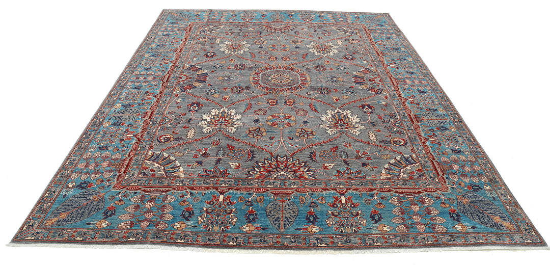 Hand Knotted Ariana Haji Jalili Wool Rug 7' 11" x 10' 0" - No. AT92266