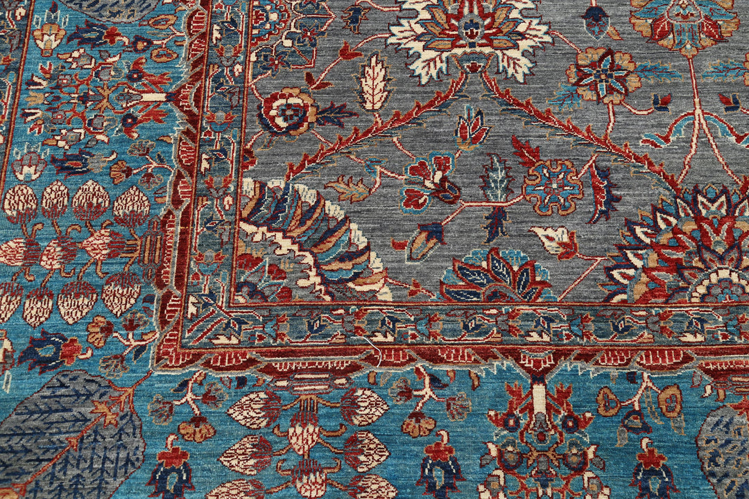 Hand Knotted Ariana Haji Jalili Wool Rug 7' 11" x 10' 0" - No. AT92266