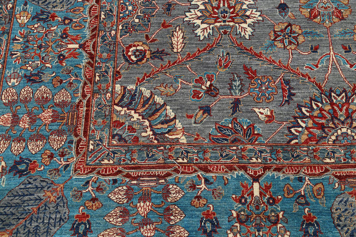 Hand Knotted Ariana Haji Jalili Wool Rug 7' 11" x 10' 0" - No. AT92266