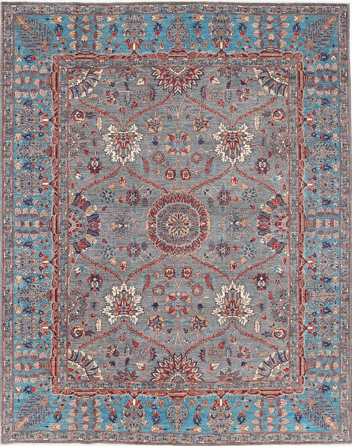 Hand Knotted Ariana Haji Jalili Wool Rug 7' 11" x 10' 0" - No. AT92266