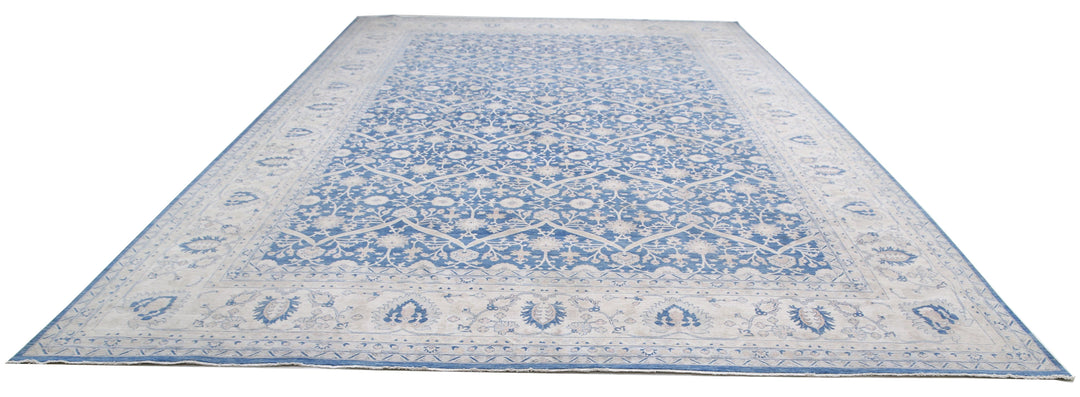 Hand Knotted Ariana Haji Jalili Wool Rug 11' 9" x 17' 4" - No. AT20018