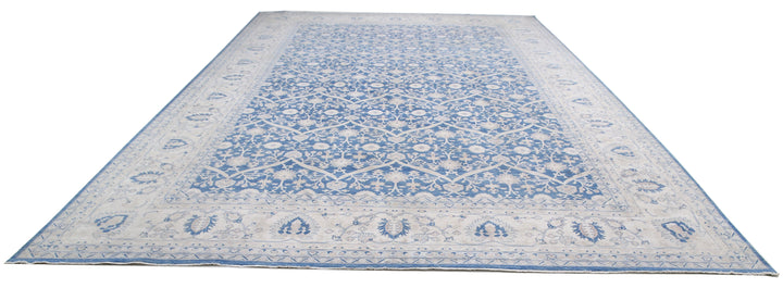 Hand Knotted Ariana Haji Jalili Wool Rug 11' 9" x 17' 4" - No. AT20018