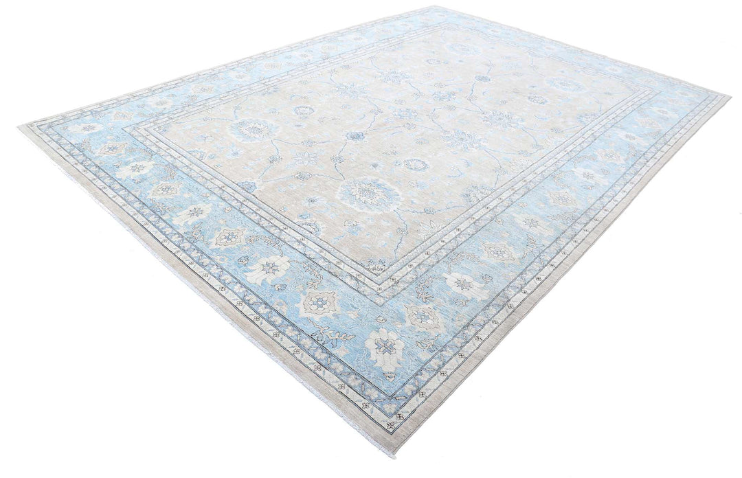 Hand Knotted Ariana Haji Jalili Wool Rug 8' 9" x 12' 4" - No. AT27631