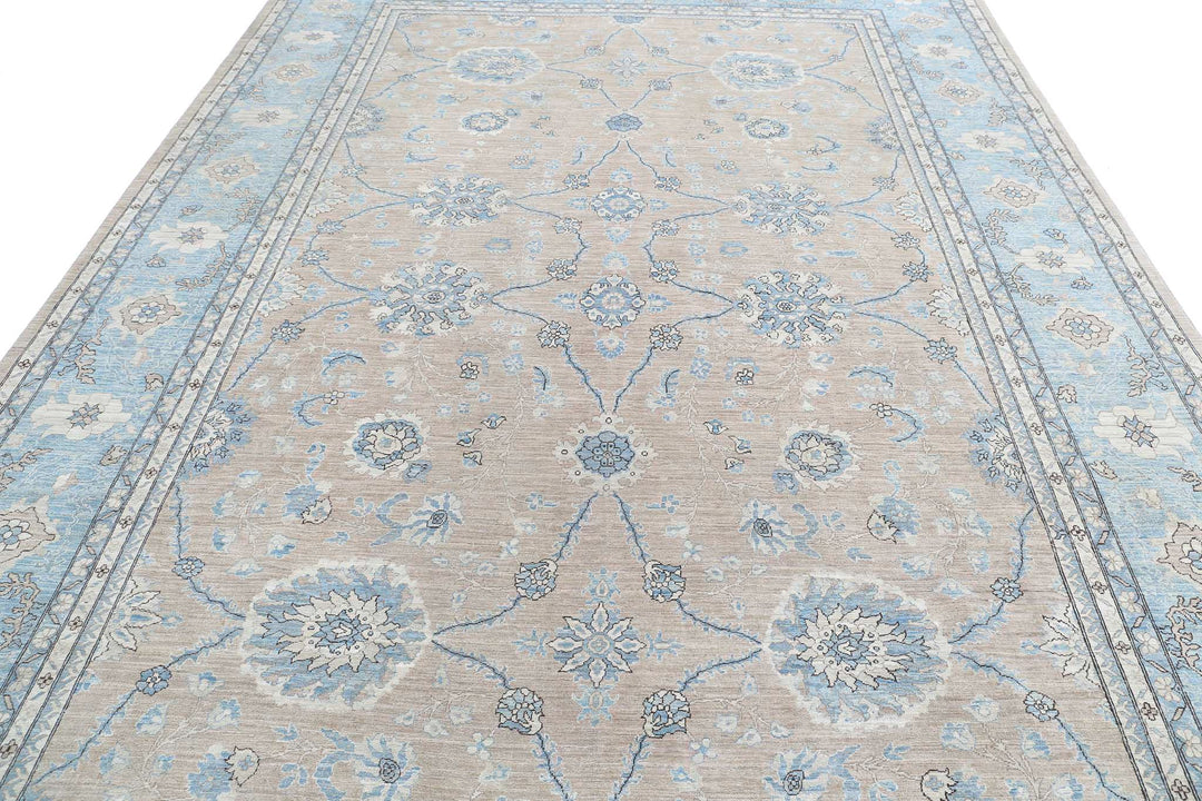 Hand Knotted Ariana Haji Jalili Wool Rug 8' 9" x 12' 4" - No. AT27631