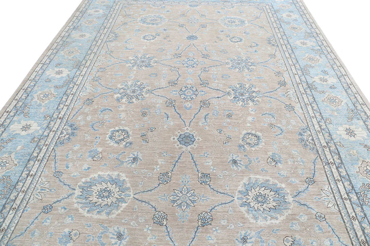 Hand Knotted Ariana Haji Jalili Wool Rug 8' 9" x 12' 4" - No. AT27631