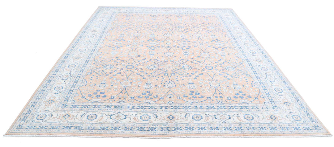 Hand Knotted Ariana Haji Jalili Wool Rug 9' 0" x 11' 6" - No. AT27430