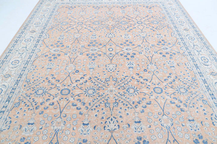 Hand Knotted Ariana Haji Jalili Wool Rug 9' 0" x 11' 6" - No. AT27430