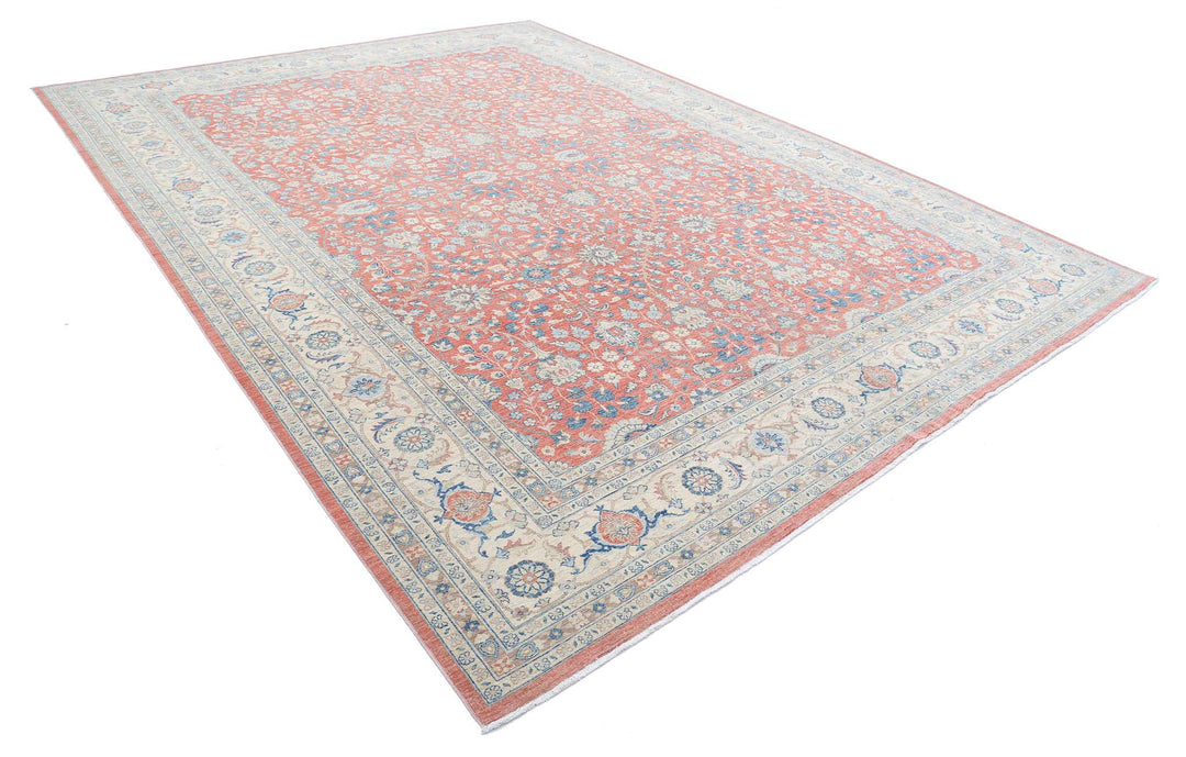Hand Knotted Ariana Haji Jalili Wool Rug 9' 11" x 13' 5" - No. AT31224