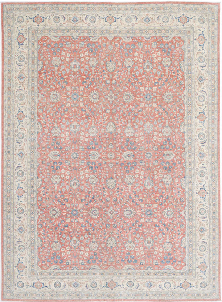 Hand Knotted Ariana Haji Jalili Wool Rug 9' 11" x 13' 5" - No. AT31224