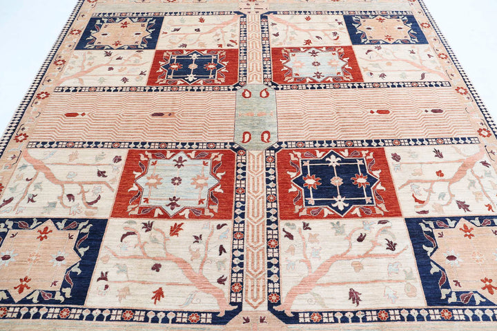 Hand Made Haji Jalili Wool Rug 8' 0" x 8' 0" - No. AT66092