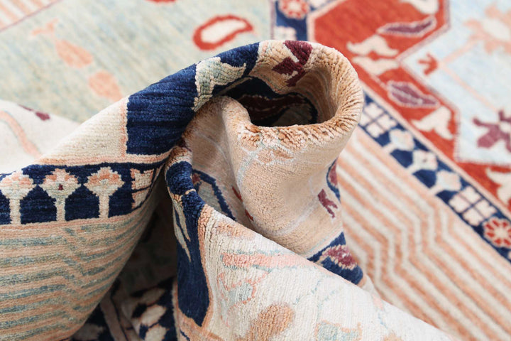 Hand Made Haji Jalili Wool Rug 8' 0" x 8' 0" - No. AT66092