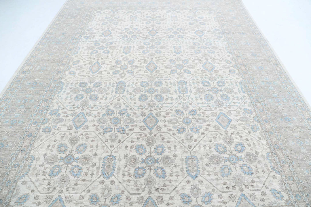 Hand Knotted Ariana Haji Jalili Wool Rug 9' 0" x 12' 0" - No. AT93837