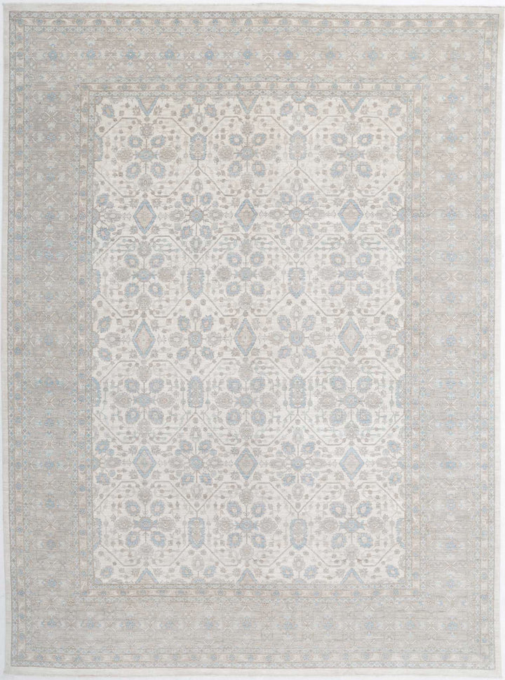 Hand Knotted Ariana Haji Jalili Wool Rug 9' 0" x 12' 0" - No. AT93837