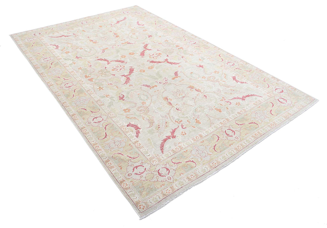 Hand Knotted Ariana Haji Jalili Wool Rug 5' 10" x 9' 2" - No. AT18452