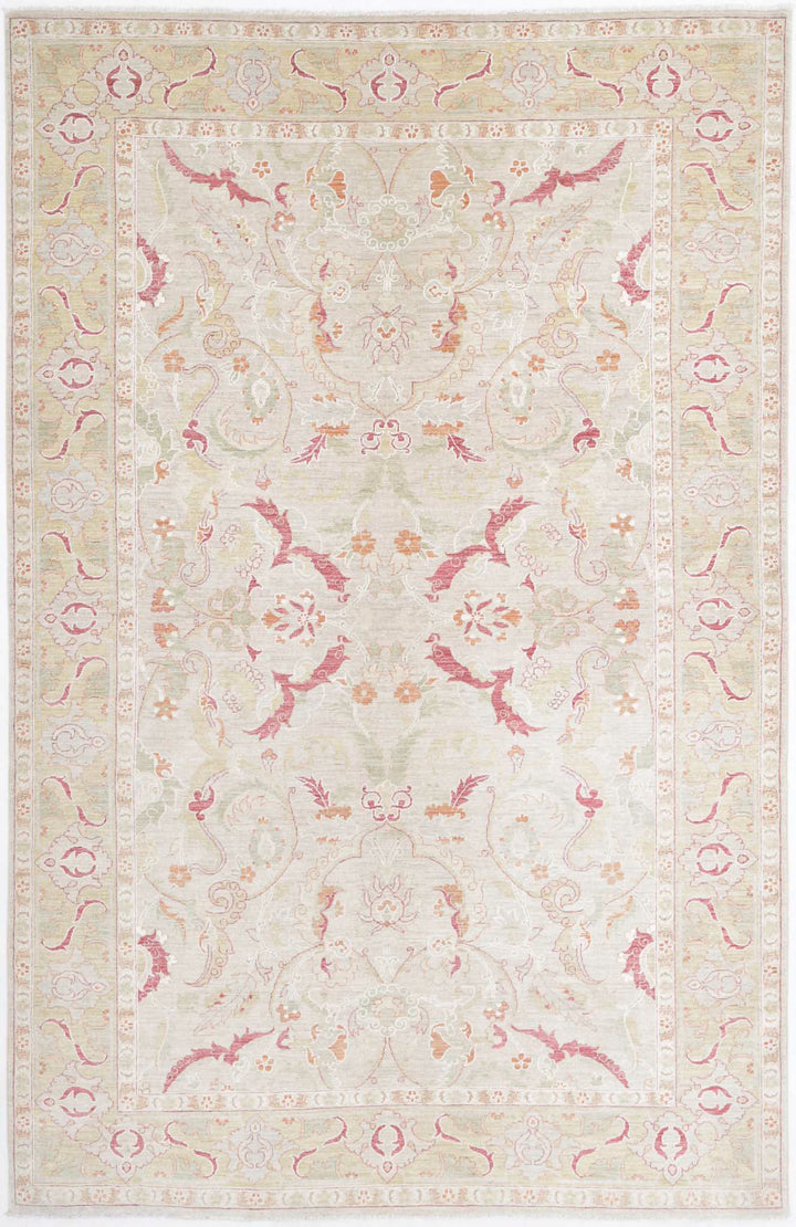 Hand Knotted Ariana Haji Jalili Wool Rug 5' 10" x 9' 2" - No. AT18452