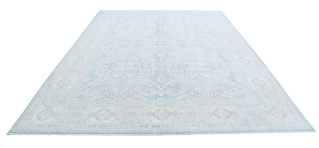Hand Knotted Ariana Haji Jalili Wool Rug 9' 2" x 12' 4" - No. AT24030