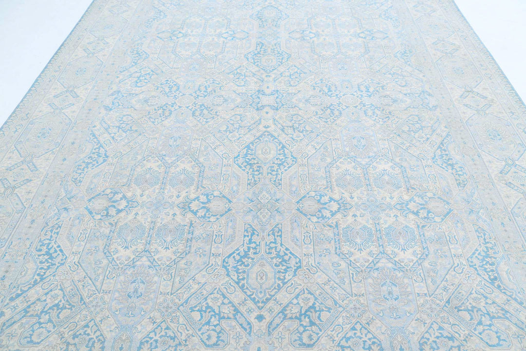 Hand Knotted Ariana Haji Jalili Wool Rug 9' 2" x 12' 4" - No. AT24030