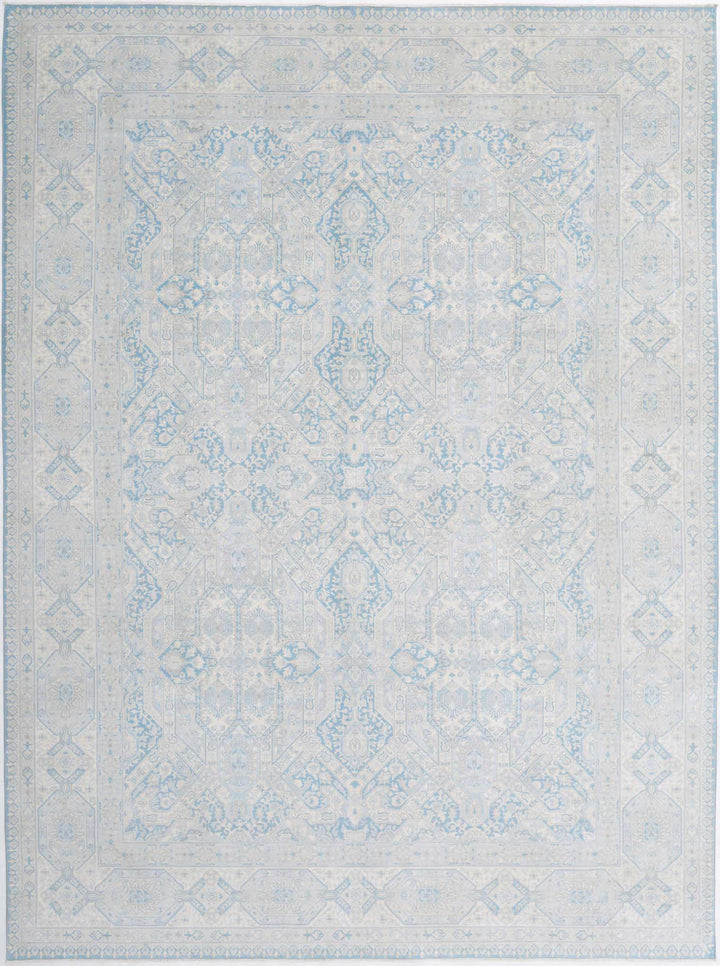 Hand Knotted Ariana Haji Jalili Wool Rug 9' 2" x 12' 4" - No. AT24030