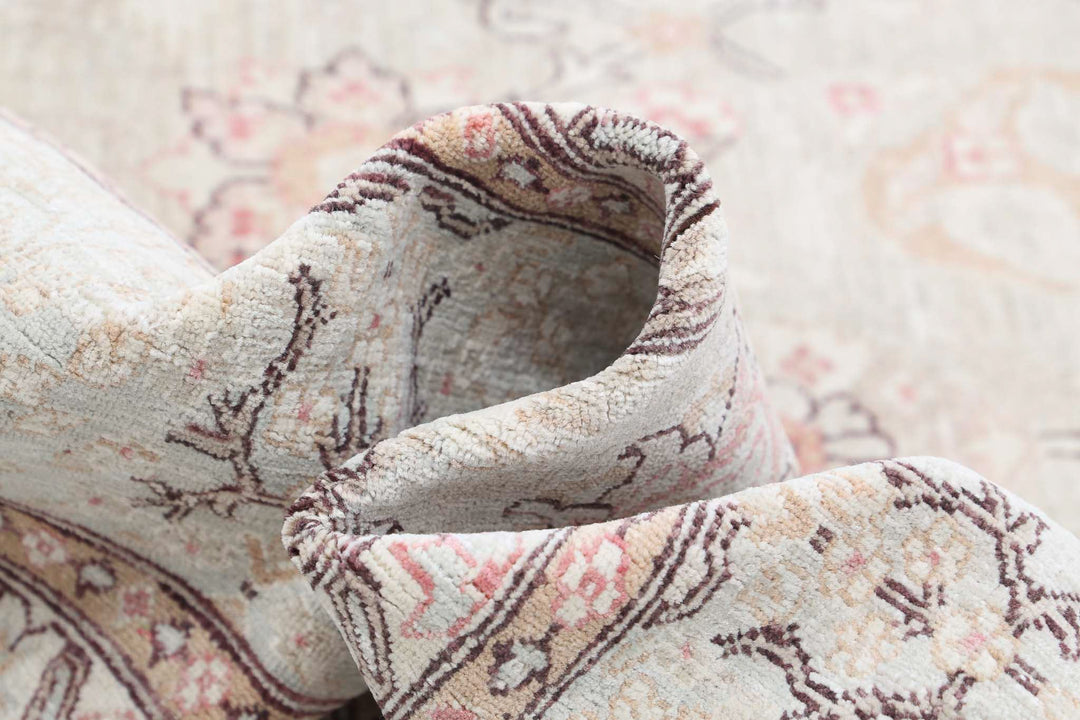 Hand Knotted Ariana Haji Jalili Wool Rug 8' 0" x 9' 7" - No. AT23989