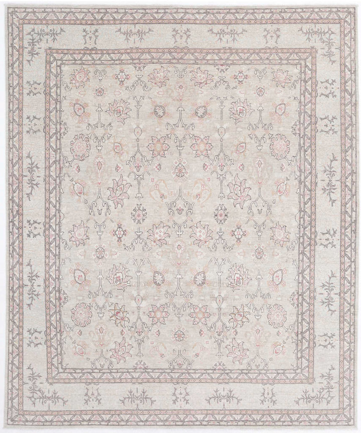 Hand Knotted Ariana Haji Jalili Wool Rug 8' 0" x 9' 7" - No. AT23989