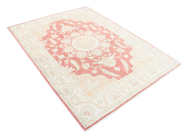 Hand Knotted Fine Ariana Ariana Wool Rug 4' 11" x 6' 7" - No. AT93064