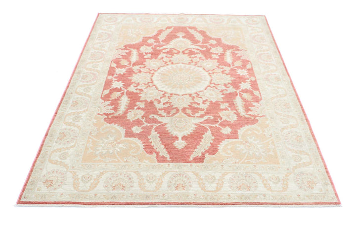 Hand Knotted Fine Ariana Ariana Wool Rug 4' 11" x 6' 7" - No. AT93064