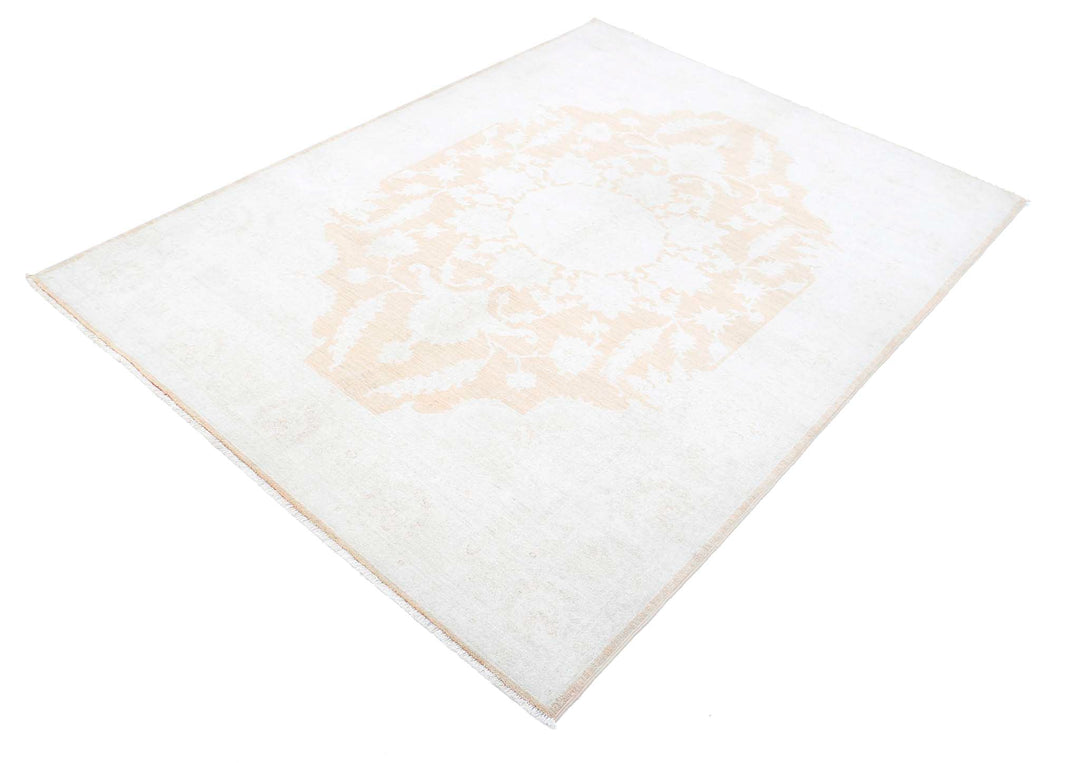 Hand Knotted Fine Ariana Ariana Wool Rug 4' 10" x 6' 9" - No. AT89185